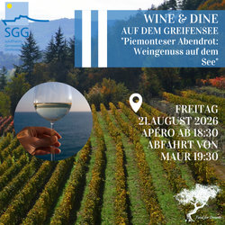 Wine and Dine Piemonteser Abendrot: Weingenuss auf dem See