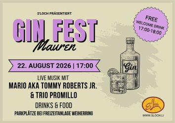 Ginfest Mauren 2026