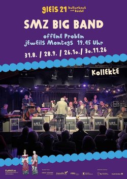 Bigband Montag mit der SMZ Big Band im Gleis21