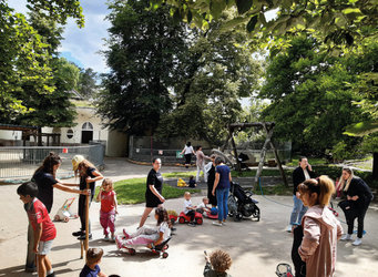 Spielplatz-Animation