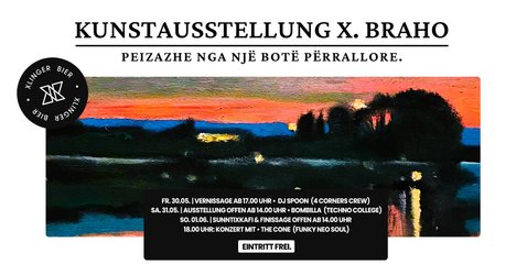 Kunstausstellung von x. braho - peizazhe si nga një botë përrallore