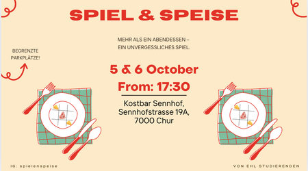 Spiel & Speise – More than a Dinner, a Game to Remember Spiel & Speise – More than a Dinner, a Game to Remember