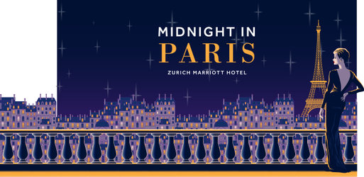 Silvesterparty: midnight in paris