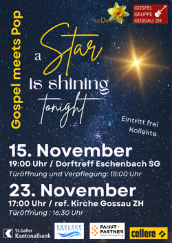 Gospel meets Pop - The Daffodils und Gospelgruppe Gossau ZH