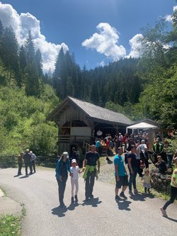 „Sagi-Fest“ bei der alten Säge in Tschiertschen