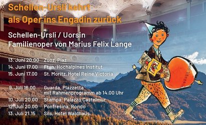 Opera Engiadina – Schellen-Ursli / Uorsin – Familienoper von Marius Lange
