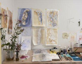 Gräser und andere Sammelsurien Kunstausstellung von Julia Holtmann