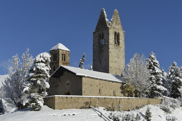 Celerina - Kirche San Gian Winter