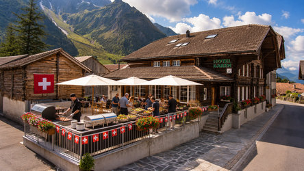 Grill-Sonntag im Restaurant Bären Guttannen