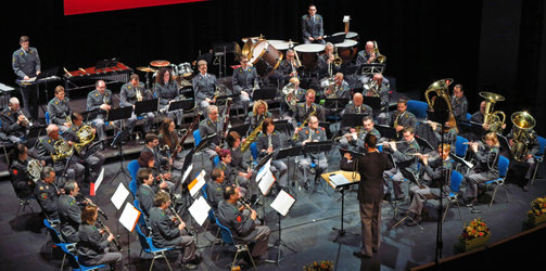 Projektorchester Militärspiel Baden