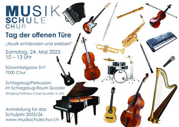Tag der offenen Türe an der Musikschule Chur