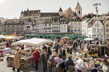 Flohmarkt Barfüsserplatz