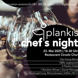Plankis chef's night