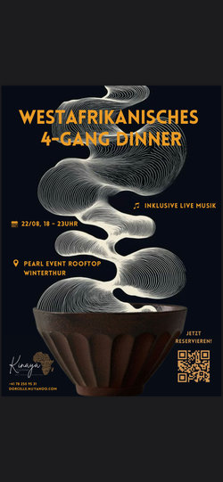 Westafrikanisches 4-Gang Dinner