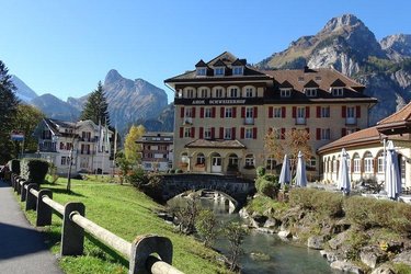 Country-Sommerfest alt sein können Schweizerhof Kandersteg