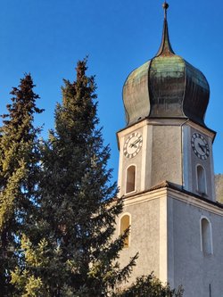 Kleinkinderfeier in der Kirche Fläsch