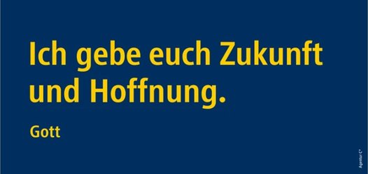  Dunschtigkafi - Gelbe Worte auf blauem Grund - und was dahinter steckt