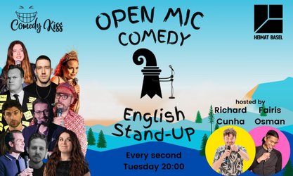 Tuesday Comedy Kiss Open Mic