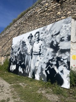 Vent d'ange œuvre graffiti de l'Artiste Jasm One
