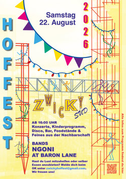 Hoffest Zwicky Süd