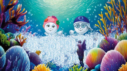 Willkommen zur fabelhaften Joy & Jelly Schaumparty!
