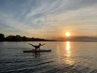 Medium  Romanshorn SUP Sonnenuntergang Yoga