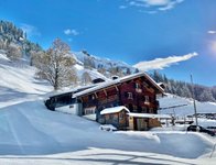 Berglodge Ascharina im Winter