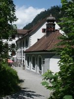 Altes Bad Pfäfers in der Taminaschlucht