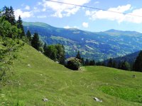 Blick übers Schanfigg bei Casaura - Photo: Pilgerwege Schweiz