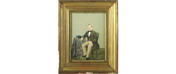  Colorierte Porträtaufnahme von Franz Joseph Hodel (1833-906), 1859 (FMR A.625)