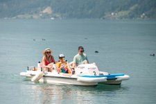 Pedalo fahren auf dem Walensee © Thomas Kessler Visuals