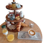 Brunchetagere quadratisch