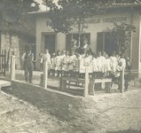 La sede dell'ACVC nel 1920 ca., quando ancora era un asilo