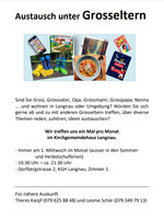 Austausch unter Grosseltern