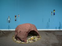 Tuli Mekondjo, Ausstellungsansicht Kunsthalle Bern, 2025, Foto: Cedric Mussano