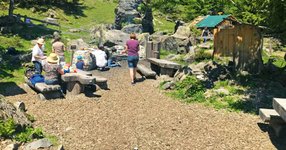 Grillplatz im Riesenwald in Elm