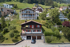 Ansicht Chalet Bergdohle Amden Ferienhaus Ferienwohnung