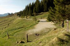 Der Platz für Camper.