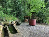 Selbst im Hochsommer ist das frische Quellwasser eiskalt