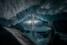 Inside The Glacier ©Judith  Mijderwijk