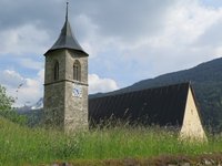 Kirche Luzein aussen