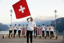 Alphornkonzert mit Fahnenschwingen
