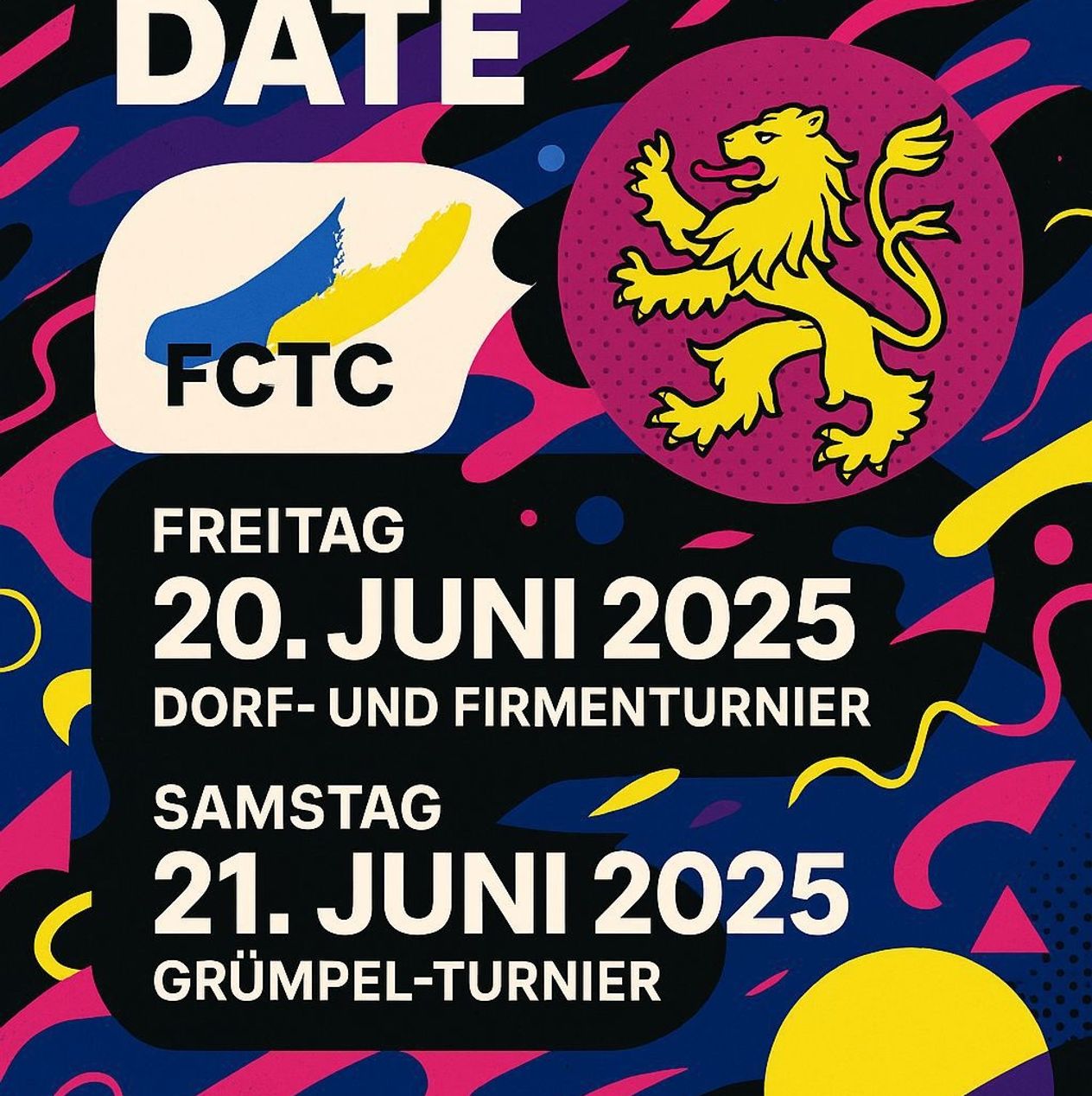 Flyer Grümpi 2025