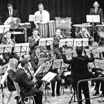 Musikverein Galgenen unter der Leitung von Reto Walker.