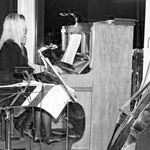 Das Kammermusik-Ensemble Accento musicale mit (v. l.) Urs Bamert, Patricia Ulrich und Ruth M&uuml;ri verw&ouml;hnte die G&auml;ste musikalisch. Bild Marie-Eve Hoffmann-Mars