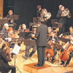 Beim &laquo;Radetzky-Marsch&raquo; hatten die Hornisten einen speziellen Part und das mit sehr viel Schwung. Bild Lilo Etter