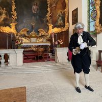 Schlosskaplan Jean-Baptiste de Soucis (Felix von Sury)