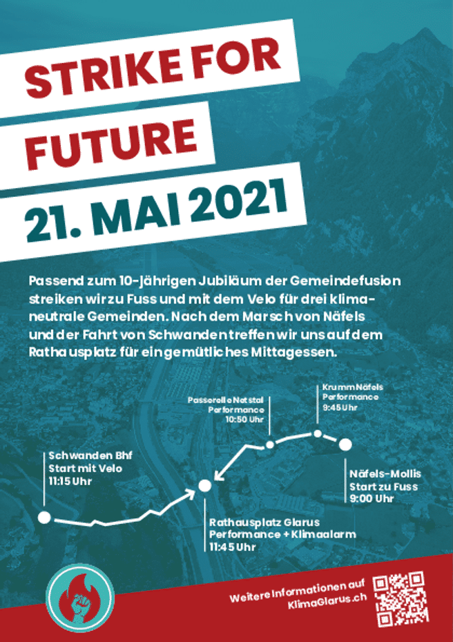 Strike For Future Im Glarnerland Nafels Guidle