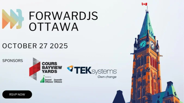 Event Cover Photo for ForwardJS Ottawa - October 2025