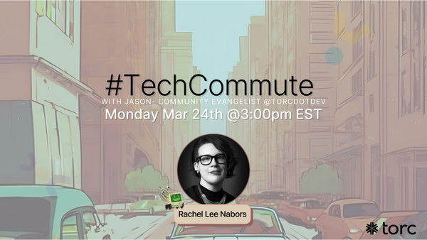 Event Cover Photo for tech commute w/ Rachel-Lee Nabors